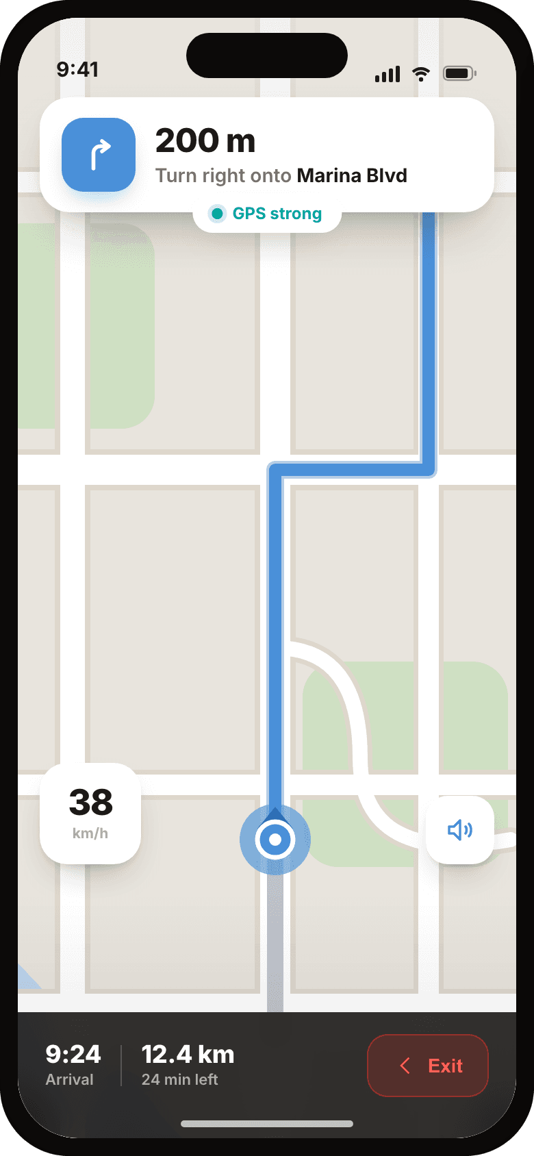 Cooriroo driver app — Navigation & Routing